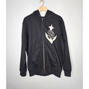 C.C. FILSON Seattle Kraken Hoodie Men’s Size Large Black Anchor Graphic NHL Zip